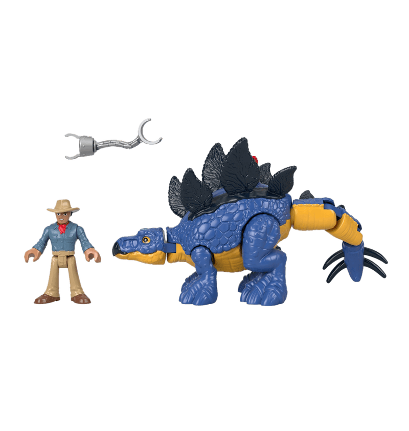 Set Jurassic World Stegosaurus Y Dr. Grant Imaginext Jurassic World Pepe Ganga Pepe Ganga