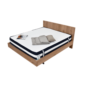 Set Cama Libia Queen Macula + Colchón Venecia - Hogar Venecia