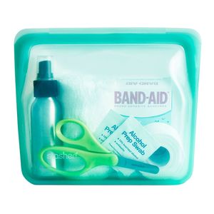 Bolsa Reutilizable Stasher Silicona Aqua- Caja Averiada