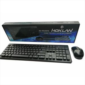Teclado PC Multimedia y Mouse Inalambrico Para Computadora