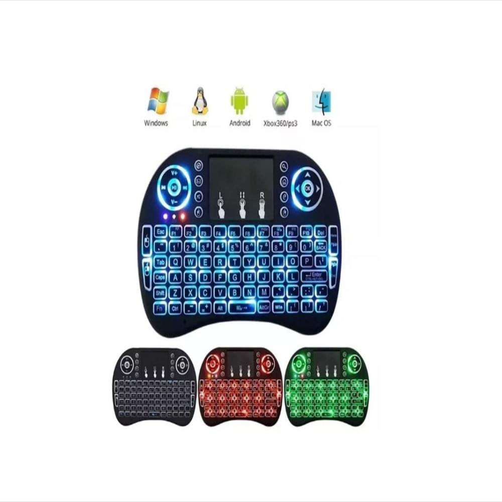 Mini Teclado Ratón Táctil Inalámbrico Para Smart TV