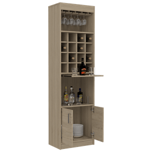 Bar Sancro, Beige, con gran capacidad de almacenamiento