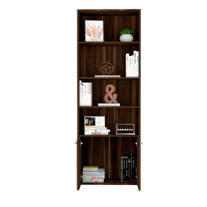 Biblioteca Estambul, Caoba, con dos puertas abatibles y cuatro entrepaños