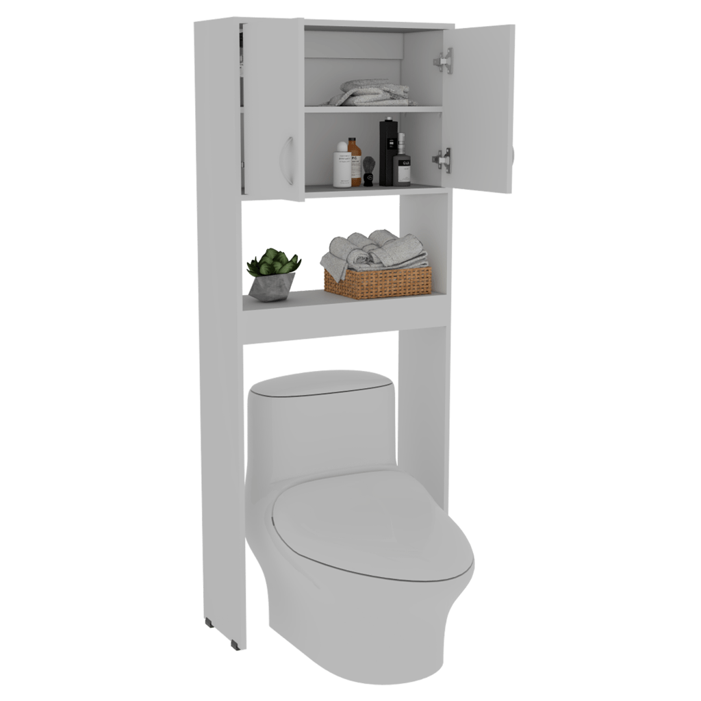 Gabinete de Baño Apolis, Blanco, ideal para ahorrar espacio