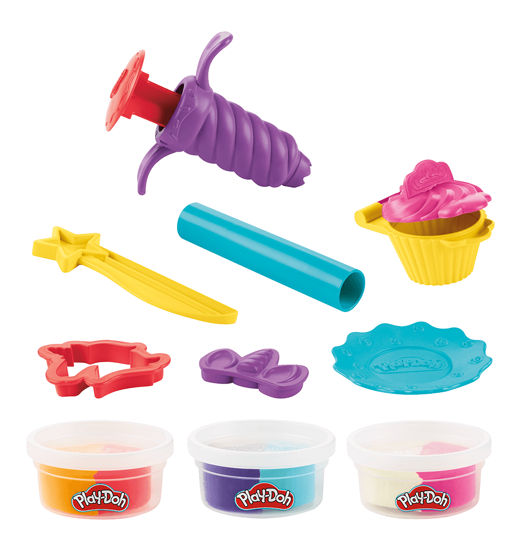 Set de Masa Moldeable Play-Doh Set de Dulces y Unicornios