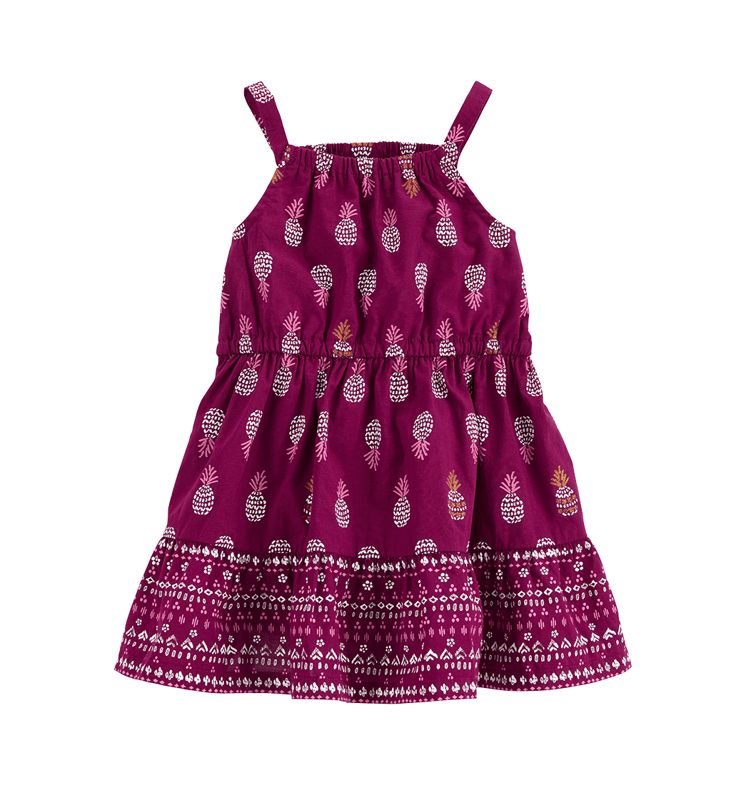 Set Vestido Morado y Calzón Niñas - Carter's