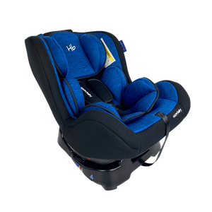 Silla para Carro Gold Negra y Azul Claro Gr 0,1 y 2 - Happy Baby