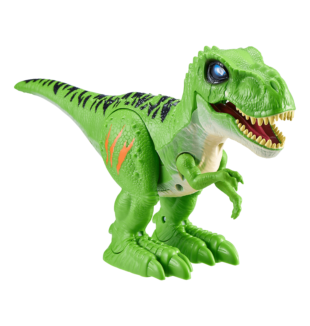 Atacando T-REX Verde - Robo Alive