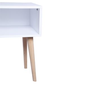 Mesa de Noche Turku Blanca - Dko Design