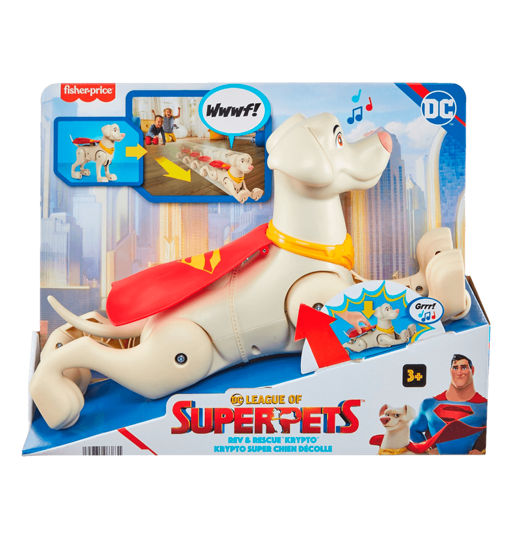 Figura Mascota Krypto Arriba Y Avanza Fisher Price Fisher Price