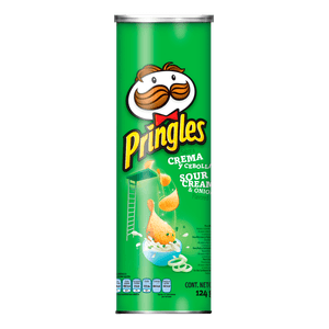 Papas Pringles Crema y Cebolla 124gr