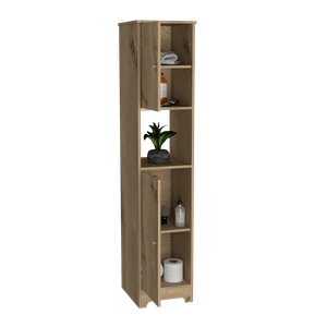 Mueble Auxiliar de Baño Ibis, Café claro, con dos puertas batientes ZF