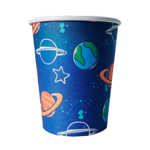 Set 8 Vasos Infantiles Aventura en el Espacio - Nico
