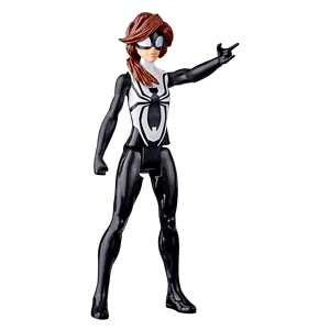 Figura Spider-Man Titan Hero Series 30 Cm Web Warriors Spider-Girl