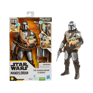 Figura Electronica Star Wars The Mandalorian El Mandaloriano & Grogu