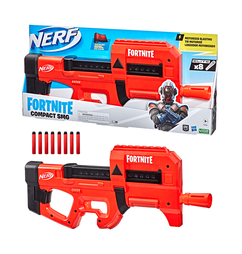 Pepeganga Pistola Nerf Pepe Ganga Fortnite Compact Smg Pistola