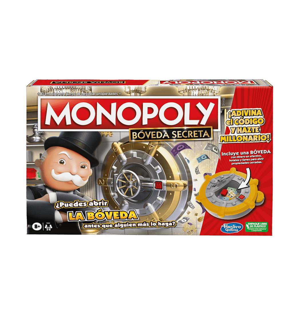 Juego Monopoly Boveda Secreta