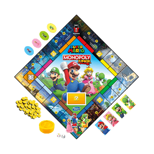 Juego Monopoly Junior Super Mario