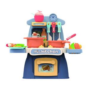 Mini Cocina con Luz y Sonidos 26 Piezas - Kiddoh KZL