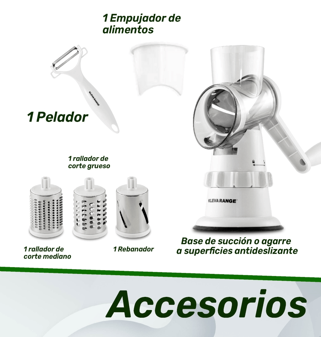 Rallador y rebanador manual sumo slicer TV NOVEDADES