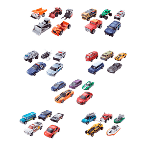 Set 5 Carros - Matchbox