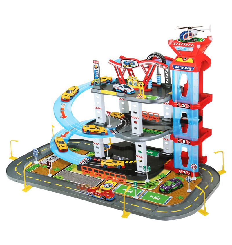 Garage Rampas Para Autos De Juguetes Garage Estacionamiento