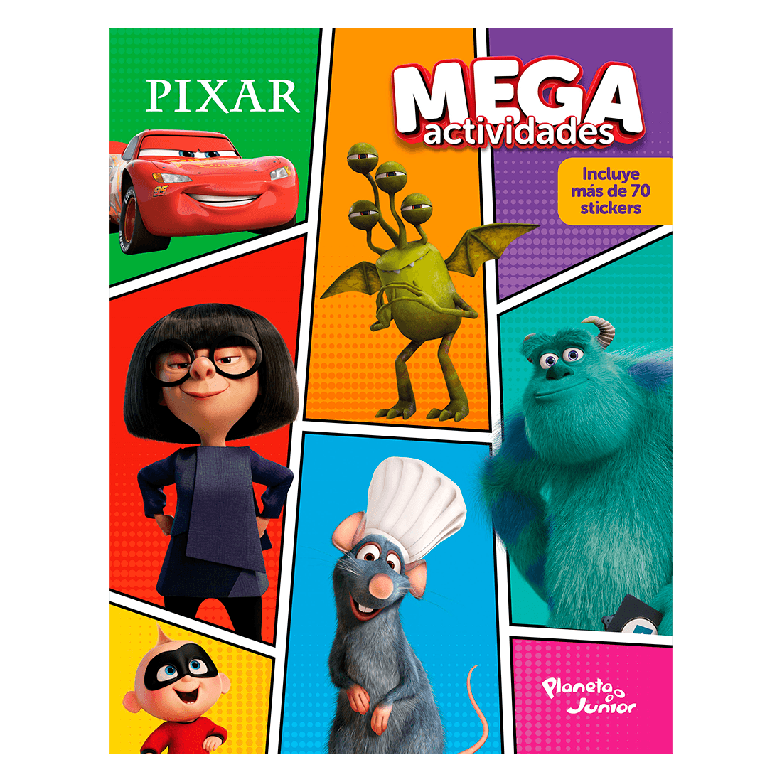 Mega libro de actividades de Pixar