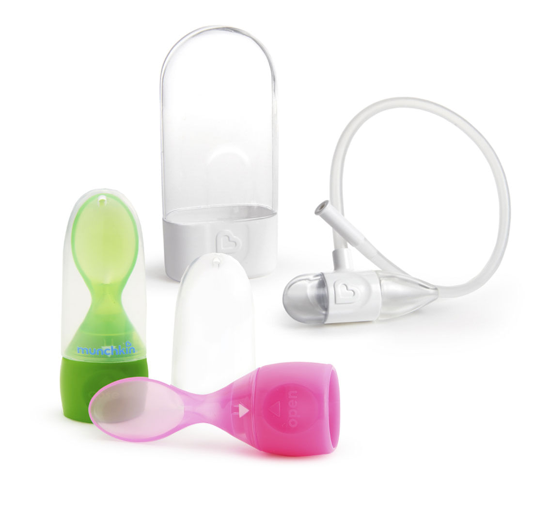 Aspirador Nasal Y Cucharas Munchkin Niña