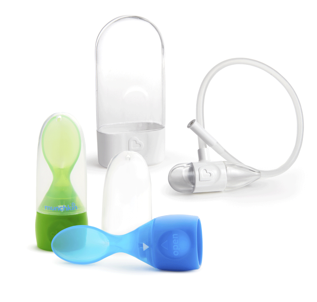 Aspirador Nasal Y Cucharas Munchkin Niño
