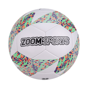 Balón Zoom Futbol Mabuti N°5 Blanco/Multicolor