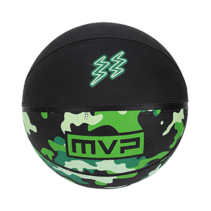 Balón de Baloncesto MVP N°7 Negro/Camuflado Verde - Zoom