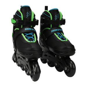 Patines Zoom Electric Negro Talla M (34-37)