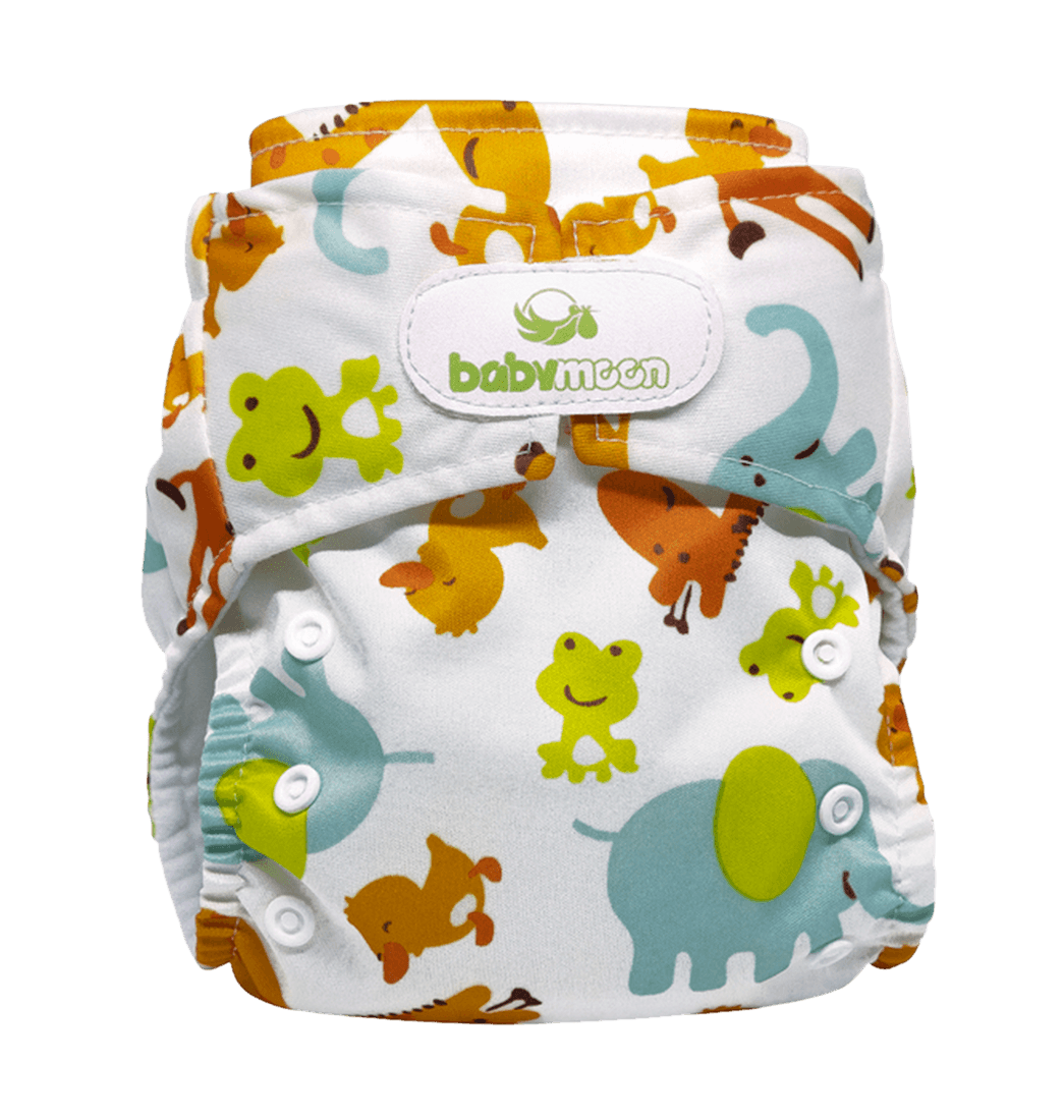 Pañal Ecológico Tela Absorbente Cambiable Elefante - Babymoon