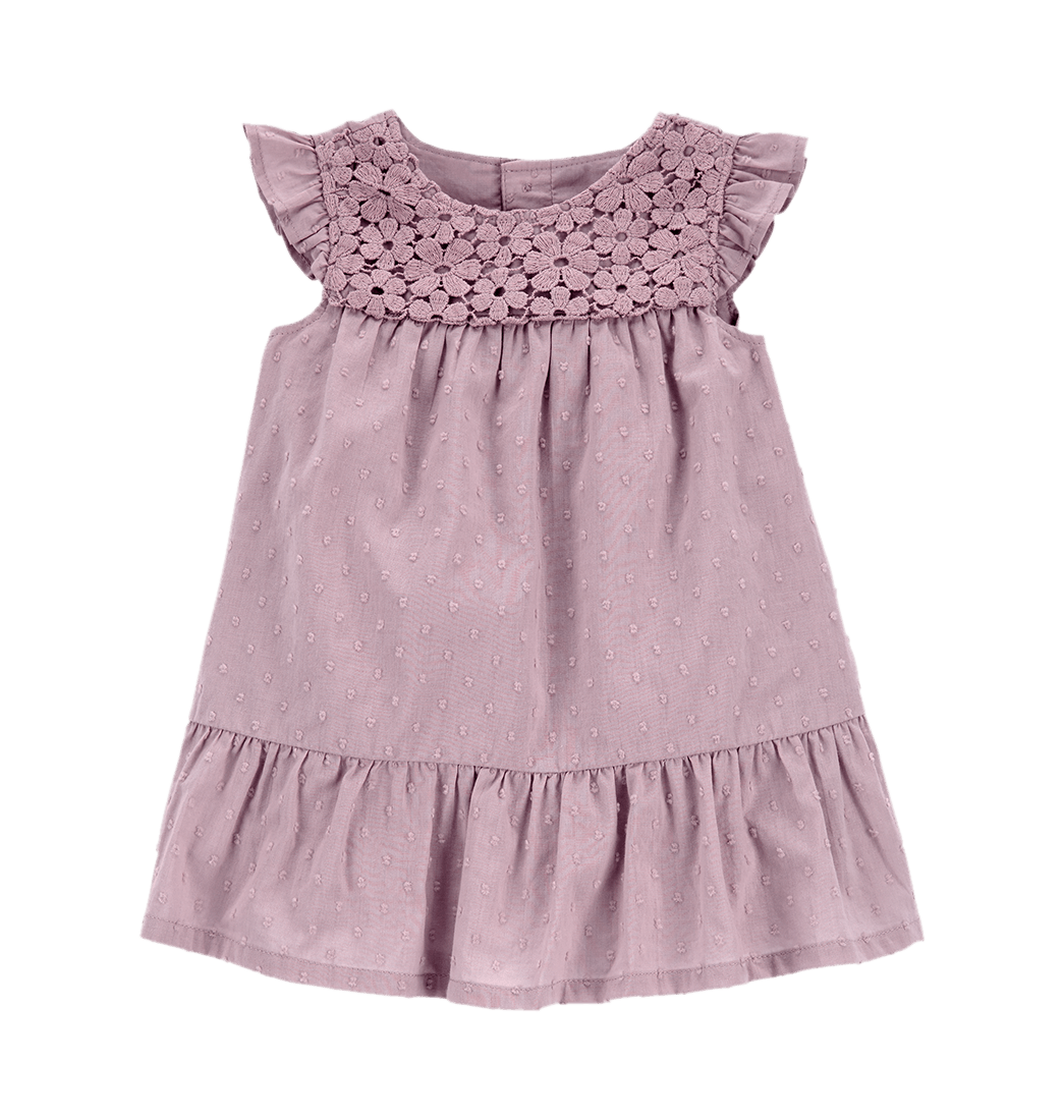 Set Vestido con Calzón Morado Niñas - Carter's