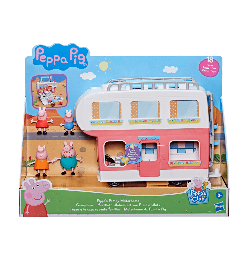 Peppa Pig en Español 🚌 Camping en casa rodante 🚌 Juguetes, Pepa la  cerdita