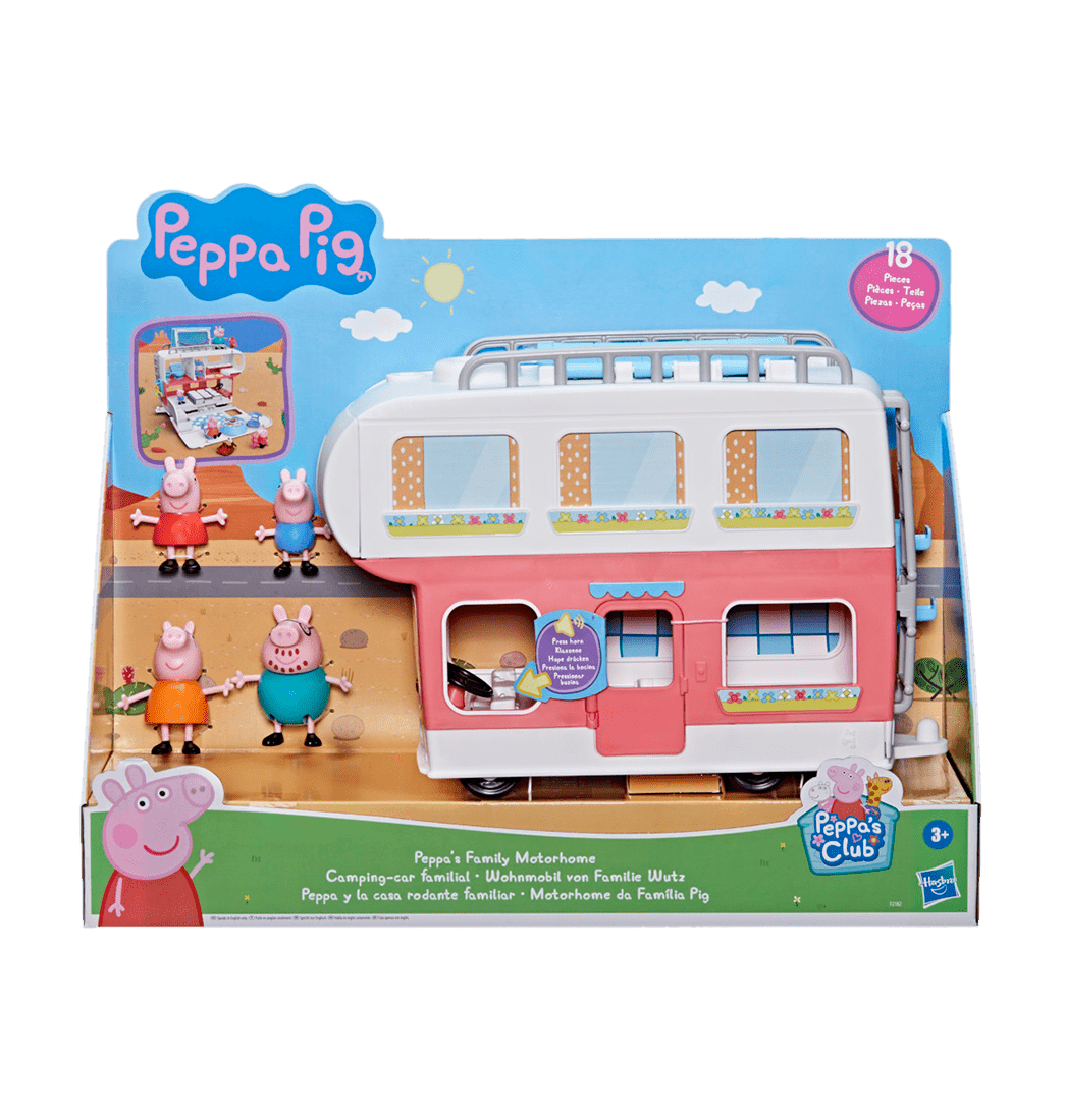 Vehículo Peppa y la Casa Rodante Familiar - Peppa Pig