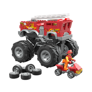 Juguete de Construcción 5 Alarm Monster Truck - Mega Construx