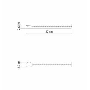 Cuchara Bailarina Espiral con Disco 27 cm - Tramontina
