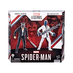 Figura de Colección Spider-Man Legends Series Inner Demon & Mr Negative