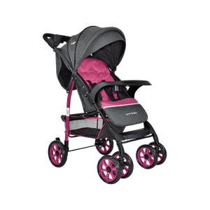 Coche Paseador Klaus Rosado - Happy Baby