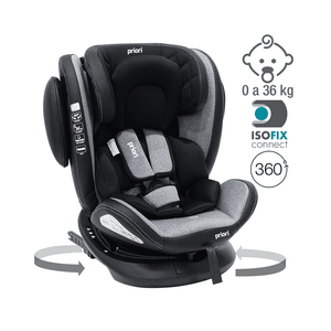 Silla para Carro 360 Gris Gr 0-3 - Priori