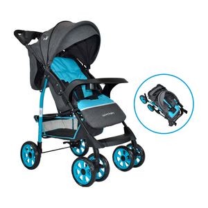 Coche Paseador Klaus Azul - Happy Baby