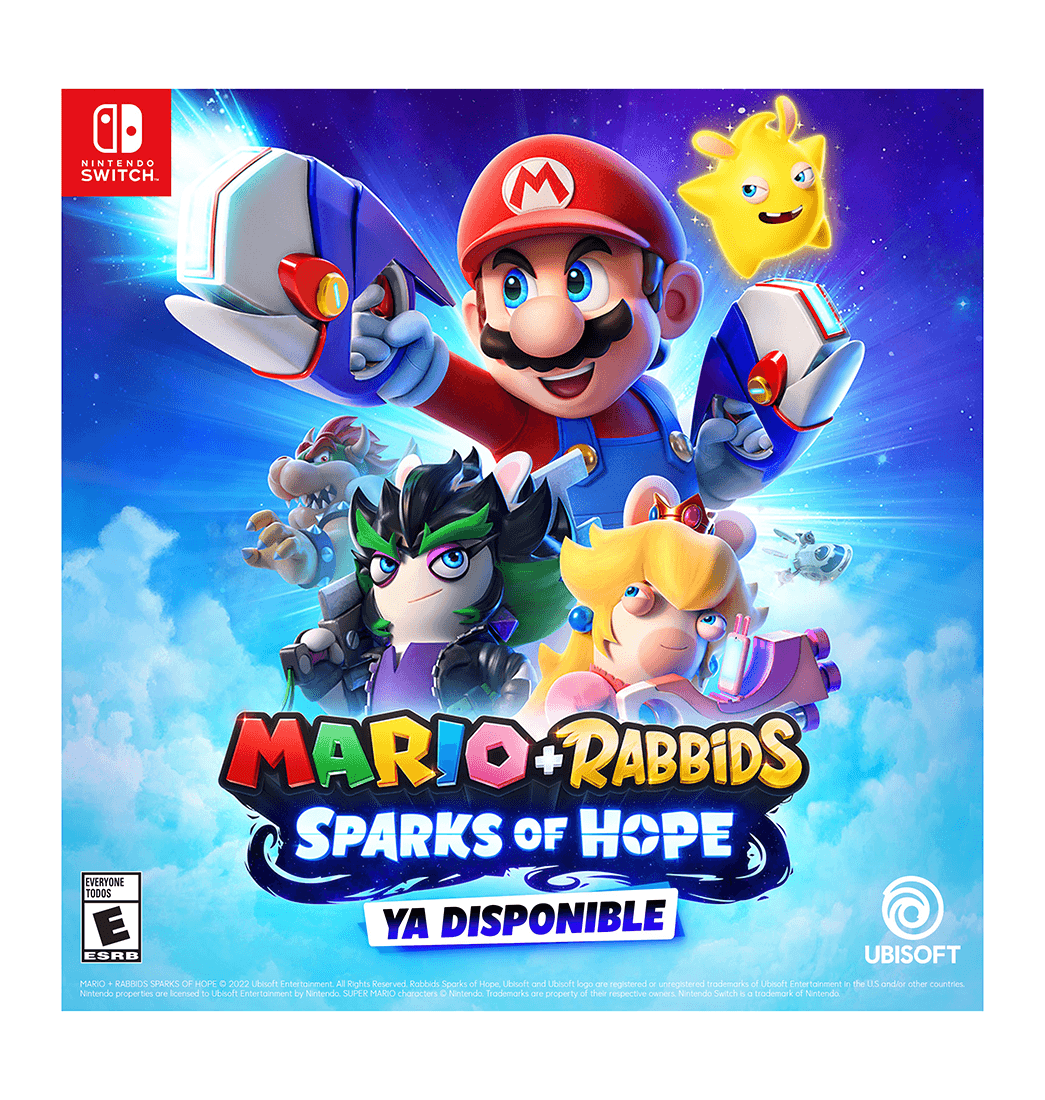  Mario + Rabbids Sparks of Hope, videojuego para Nintendo Switch  : Ubisoft: Videojuegos