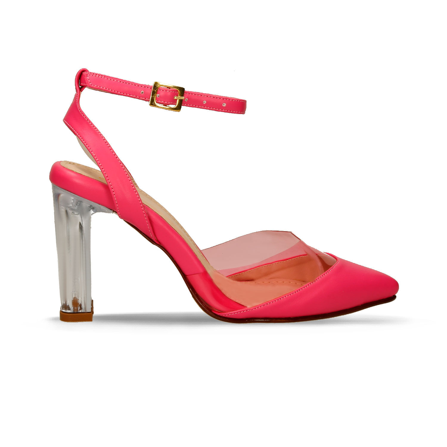 Tacones discount fucsia mujer