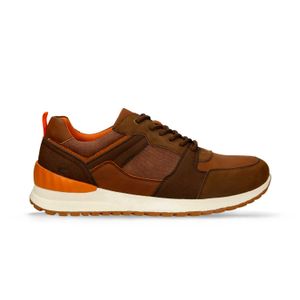 Tenis Casuales Café Bata Ginebra Cor Hombre