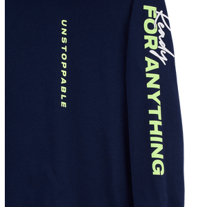 Hoodie con Capota Azul Oscuro Niños - Carter's