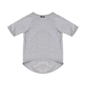 Camiseta Mascotas Minnie Gris Claro