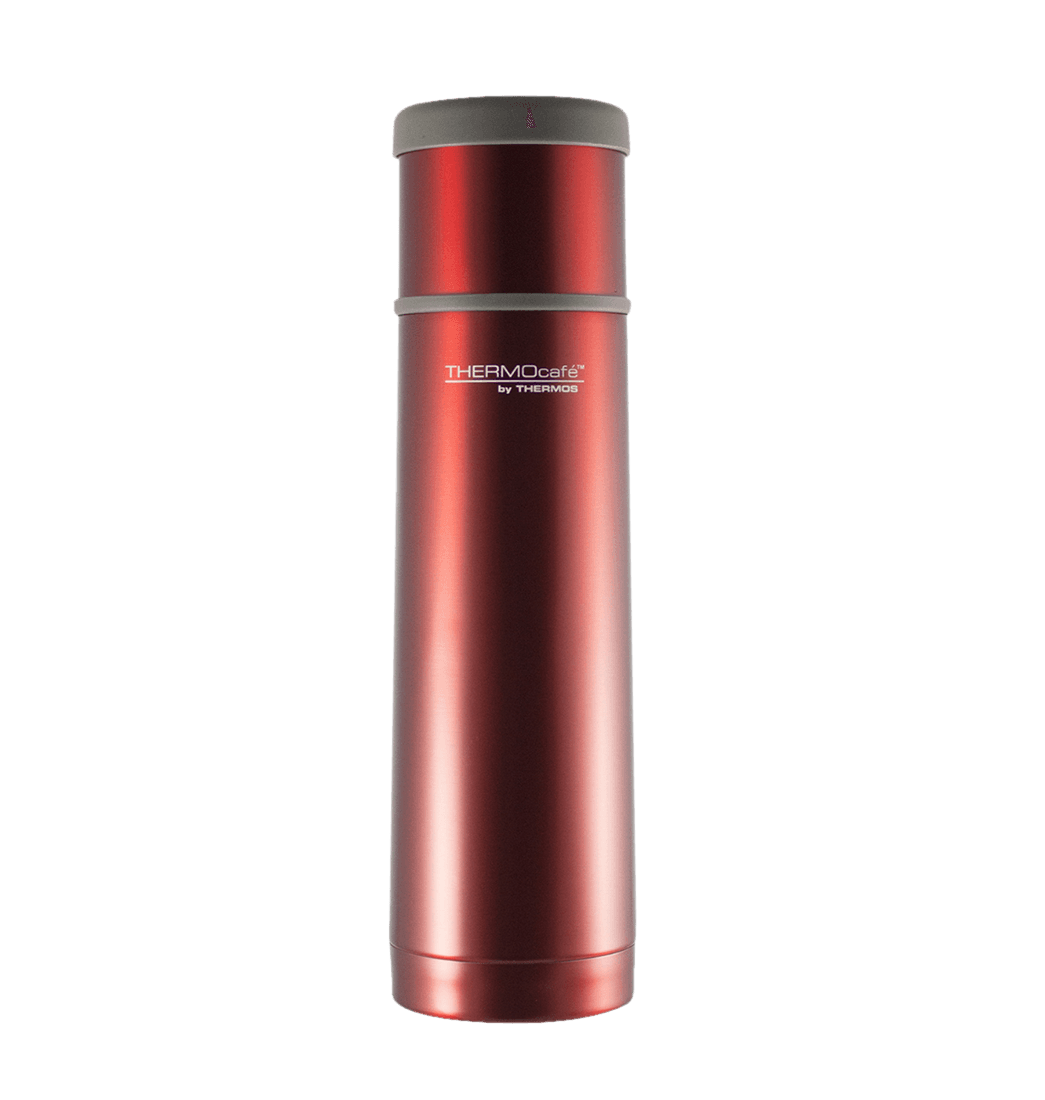 Termo Líquido Acero Inoxidable 0.5Lt New Rojo - Thermos