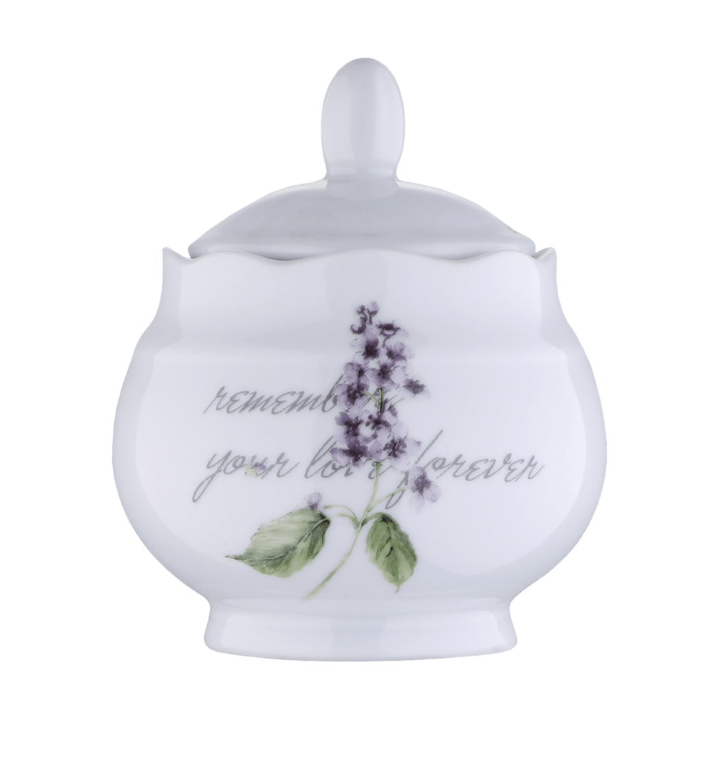 Azucarera en Porcelana 250ml - Bergner