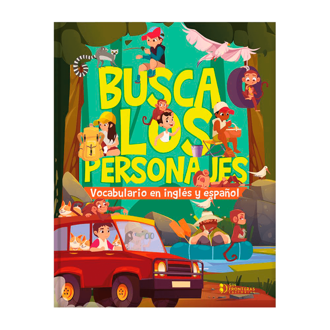 Libro Busca los Personajes - Grupo Sin Fronteras